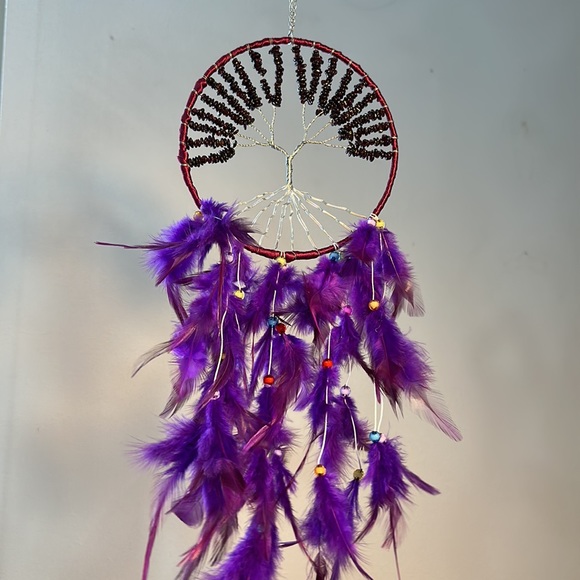 🔥SALE🔥 Garnet Crystal Tree Of Life Dream Catcher! - Picture 3 of 6